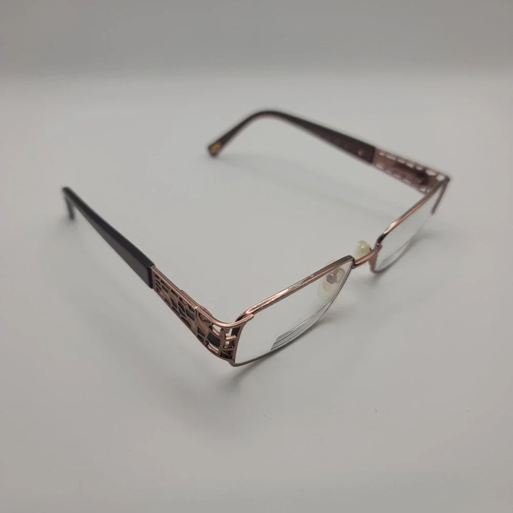Safilo Emozioni 4342 0JSZ‎ Women's Eyeglasses Cutout Frame Only Italy 130mm